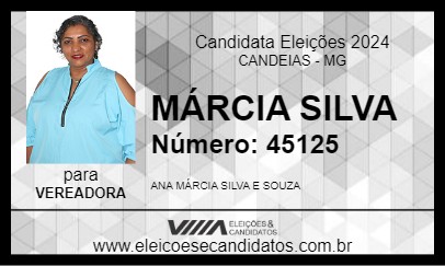 Candidato MÁRCIA SILVA 2024 - CANDEIAS - Eleições