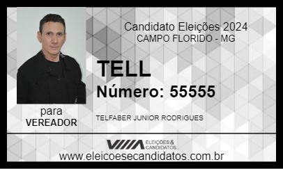 Candidato TELL 2024 - CAMPO FLORIDO - Eleições