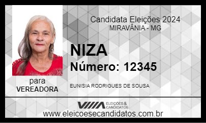 Candidato NIZA 2024 - MIRAVÂNIA - Eleições