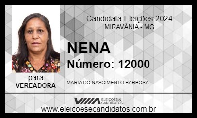 Candidato NENA 2024 - MIRAVÂNIA - Eleições