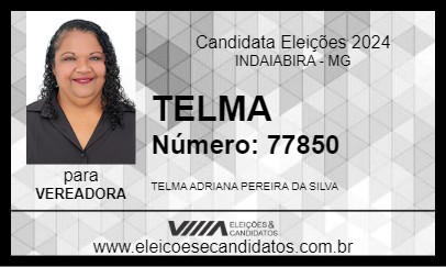 Candidato TELMA 2024 - INDAIABIRA - Eleições