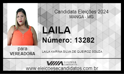 Candidato LAILA 2024 - MANGA - Eleições