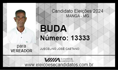 Candidato BUDA 2024 - MANGA - Eleições