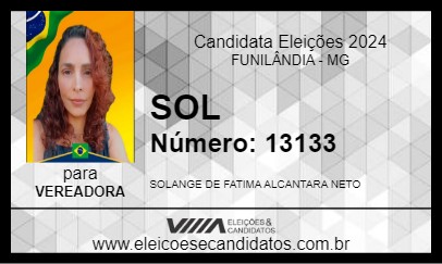 Candidato SOL 2024 - FUNILÂNDIA - Eleições