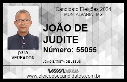 Candidato JOÃO DE JUDITE 2024 - MONTALVÂNIA - Eleições