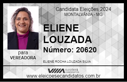 Candidato ELIENE LOUZADA 2024 - MONTALVÂNIA - Eleições