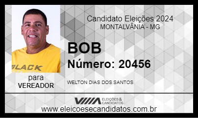 Candidato BOB 2024 - MONTALVÂNIA - Eleições