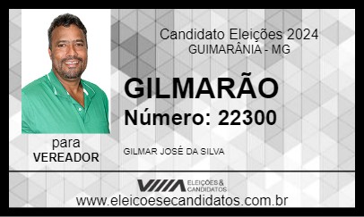 Candidato GILMARÃO 2024 - GUIMARÂNIA - Eleições