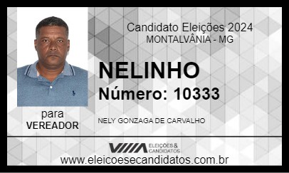 Candidato NELINHO 2024 - MONTALVÂNIA - Eleições