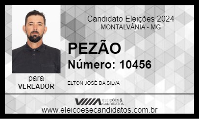 Candidato PEZÃO 2024 - MONTALVÂNIA - Eleições