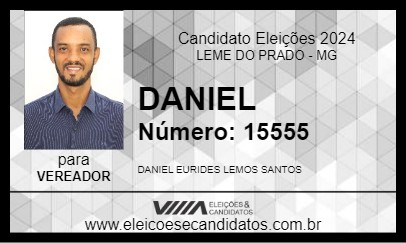 Candidato DANIEL 2024 - LEME DO PRADO - Eleições