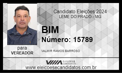 Candidato BIM 2024 - LEME DO PRADO - Eleições