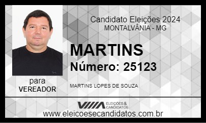 Candidato MARTINS 2024 - MONTALVÂNIA - Eleições