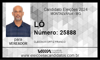 Candidato LÔ 2024 - MONTALVÂNIA - Eleições