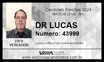 Candidato DR LUCAS 2024 - MATEUS LEME - Eleições