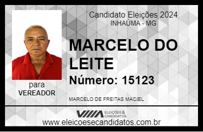 Candidato MARCELO DO LEITE 2024 - INHAÚMA - Eleições