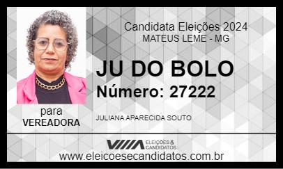 Candidato JU DO BOLO 2024 - MATEUS LEME - Eleições