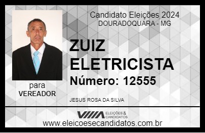 Candidato ZUIZ ELETRICISTA 2024 - DOURADOQUARA - Eleições