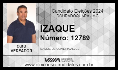 Candidato IZAQUE 2024 - DOURADOQUARA - Eleições