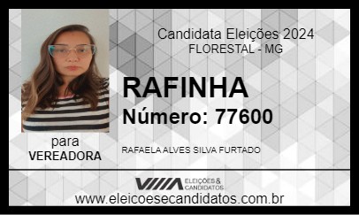 Candidato RAFINHA 2024 - FLORESTAL - Eleições