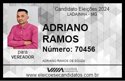 Candidato ADRIANO RAMOS 2024 - LADAINHA - Eleições