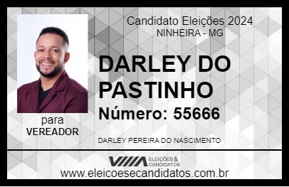 Candidato DARLEY DO PASTINHO 2024 - NINHEIRA - Eleições