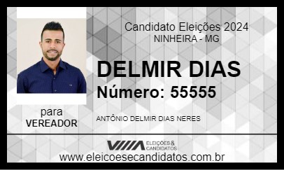 Candidato DELMIR DIAS 2024 - NINHEIRA - Eleições