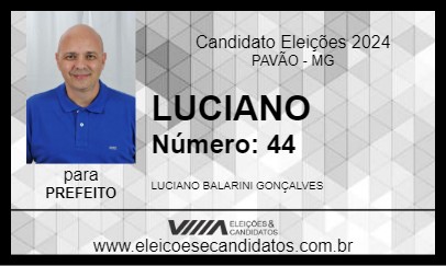 Candidato LUCIANO 2024 - PAVÃO - Eleições