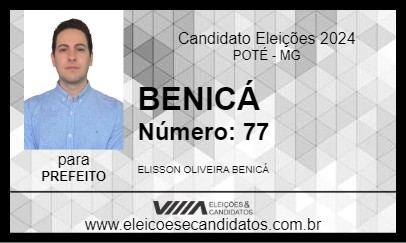 Candidato BENICÁ 2024 - POTÉ - Eleições