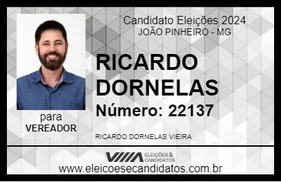 Candidato RICARDO DORNELAS 2024 - JOÃO PINHEIRO - Eleições