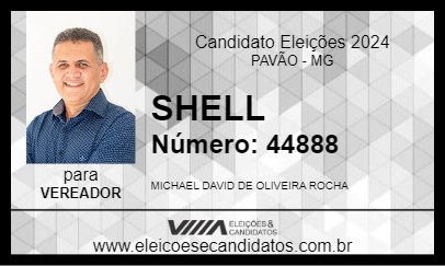 Candidato SHELL 2024 - PAVÃO - Eleições