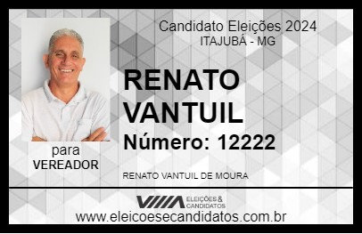 Candidato RENATO VANTUIL 2024 - ITAJUBÁ - Eleições