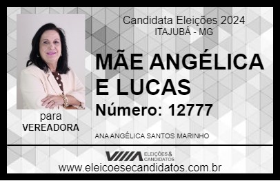 Candidato MÃE ANGÉLICA E LUCAS 2024 - ITAJUBÁ - Eleições