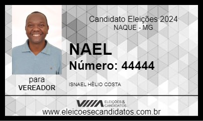 Candidato NAEL 2024 - NAQUE - Eleições