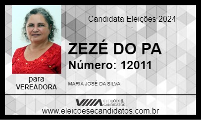 Candidato ZEZÉ DO PA 2024 - JOÃO PINHEIRO - Eleições