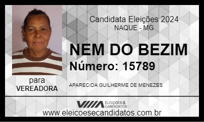 Candidato NEM DO BEZIM 2024 - NAQUE - Eleições