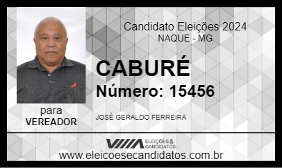 Candidato CABURÉ 2024 - NAQUE - Eleições