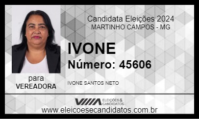 Candidato IVONE 2024 - MARTINHO CAMPOS - Eleições