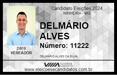 Candidato DELMÁRIO ALVES 2024 - NINHEIRA - Eleições