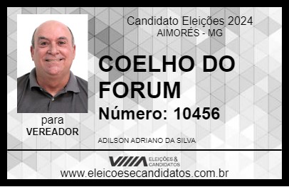 Candidato COELHO 2024 - AIMORÉS - Eleições