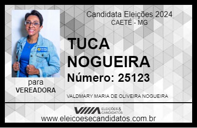 Candidato TUCA NOGUEIRA 2024 - CAETÉ - Eleições