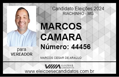 Candidato MARCOS MOTORISTA 2024 - RIACHINHO - Eleições