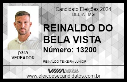 Candidato REINALDO DO BELA VISTA 2024 - DELTA - Eleições