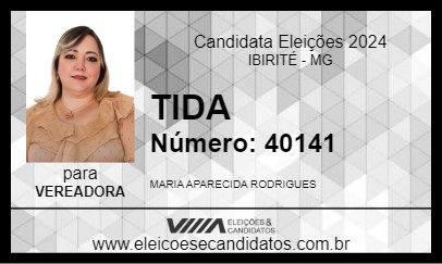 Candidato TIDA 2024 - IBIRITÉ - Eleições