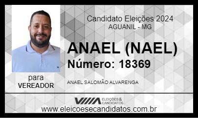 Candidato ANAEL (NAEL) 2024 - AGUANIL - Eleições