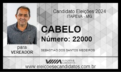 Candidato CABELO 2024 - ITAPEVA - Eleições