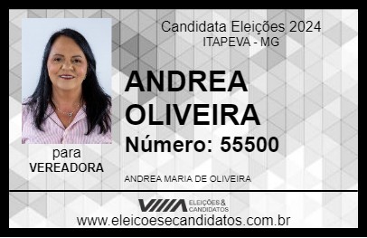 Candidato ANDREA OLIVEIRA 2024 - ITAPEVA - Eleições