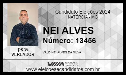 Candidato NEI ALVES  2024 - NATÉRCIA - Eleições