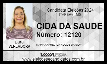 Candidato CIDA DA SAUDE 2024 - ITAPEVA - Eleições