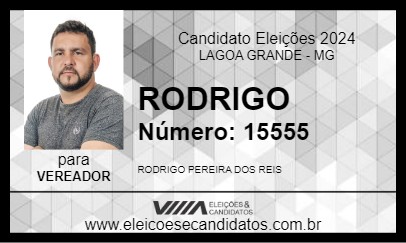 Candidato RODRIGO 2024 - LAGOA GRANDE - Eleições